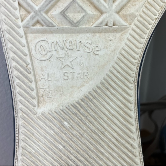 Converse Chuck Taylor Washed High Top Sneakers Sz 9.5 - Picture 9 of 11